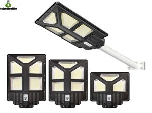 300W 400W 500W LED lampe solaire mur réverbère grand Angle Super lumineux capteur de mouvement extérieur jardin sécurité avec pole5218995