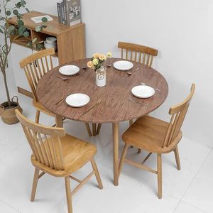 Table Cloth Wood Grain Tablecloth Elastic Round Fitted Cover Waterproof For Indoor Outdoor Dinning Fit 100-143CM