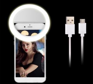 LED Ring Selfie Light USB Rechargeable rings selfies Fill Light Supplementary Lighting Camera Pography AAA Battery Smart Mobile6267930