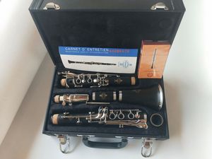 بوفيه جديد كرامبون بلاكوود كلارينيت E13 طراز BB Clarinets Bakelite 17 مفاتيح الآلات الموسيقية مع القصب في لسان الفم