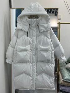 Jacken Frauen Lange Down Jacke Neue Freizeitstil White Duck Down Jackets Herbst Wintermäntel und Parkas Frauen Outwear