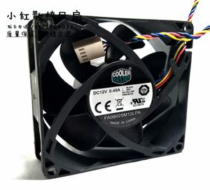 クーラーマスターFA08025M12LPA 12V 0 45A 808025mm 8cm 4ラインPWM油圧サイレントCPU FAN3847421