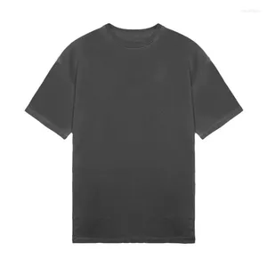 Männer T Shirts 2024 Baumwolle Männer T-Shirt Sommer Soild Farbe Casual T-shirts Lose Oversize T-shirt Männliche Atmungsaktive Kurzarm top Tees