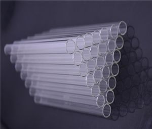 STRAIGHT 59inch Pyrex Glass Tube Love Rose Glass straw Eco Borosilicate Glass Drinking Straws pipe2495035