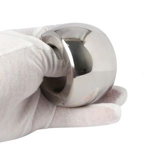 Stalowa stalowa nosze do noszenia w zawisieniu jądra jądra jądra Waga penisa ograniczenie blokujące pierścień kutas CBT 951 240102