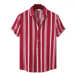 メンズカジュアルシャツ服のリネンシャツマンファッションティキブラウス高級ソーシャルTシャツハワイアンコットン高品質