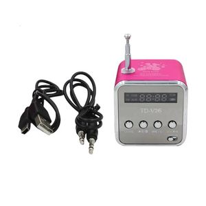 Digital FM Radio FM Radio med LCD -display Wireless Walkman Radio med Audio Line Charging Cable LCD Display 3,5 mm gränssnitt 240102