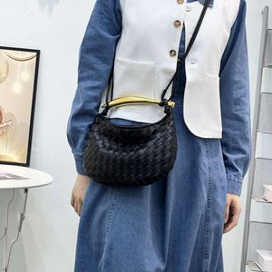 Projektant żółtej torby sprzęgła design torba sardyna vintage tkanina portfele dla kobiet mody metalowa torba na ramię Botteea torebki Venet to torebki llvy9