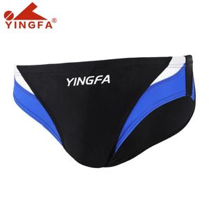 Yingfa Herren-Badeshorts, Renn-Badeanzug, Badehose, atmungsaktive Badebekleidung, Bikini, männliche Badehose für Strand, Surfen, Spa-Höschen-Set