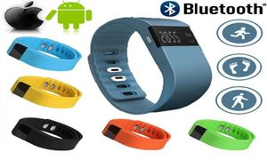 TW64 Smart Braccialetto Fitness Activity Tracker Bluetooth 40 Smartband Bracciale sportivo Pedometro per IOS Samsung Cellulari Android 3192479