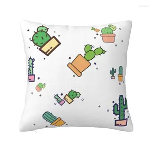 Pillow Cactus Flower Luxurious Double-sided Velvet