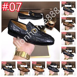 40 estilo sapato formal homens escritório italiano marcas de luxo homens vestidos sapatos mocassins clássico coiffeur vestido de casamento sapato social masculino tamanho 38-46
