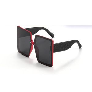 Модные роскошные дизайнерские солнцезащитные очки в большой оправе для женщин с козырьком для вождения, для занятий спортом на открытом воздухе, профессиональные очки HD цвета UV400285J