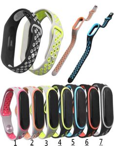 Armband för Xiaomi Mi Band 3 4 Sport Strap Watch Silicone Wrist Strap för Xiaomi Mi Band 3 4 Armband Miband 4 3 Strap9506992