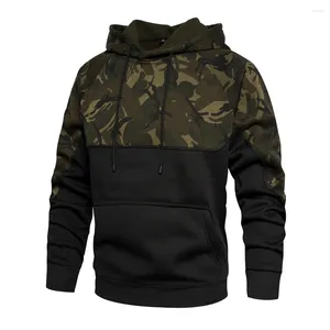 Men's Hoodies Army Green Men Military Camouflage Casual Autumn Winter Hooded Sweatshirts Male Hoody Hip Hop Pullover Tracksuits