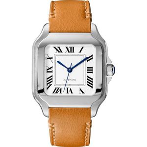 4A Eleganta modemedels- och kvinnors klockor i rostfritt stål Importerad kvartsrörelse Vattentät ny U1