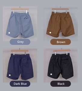 Lu Lu Mens Shorts Tech Designers Shorts Tech Fleece Fleece Classic Beach Pants Sports Roning Spee