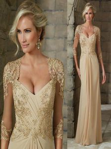 Chiffon Lace Mermaid Mother Of Bride Dresses Half Shell Appliques Pearls Evening Dresses 2020 Plus Size Wedding Mother Of Dress2133793