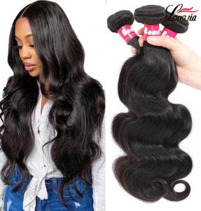 CharmingQueen Malaysian Body Wave Hair Bundles 830 Inch obearbetat kroppsvåg mänskliga hårförlängningar Naturliga kroppsvåg Virgin Hair26373221