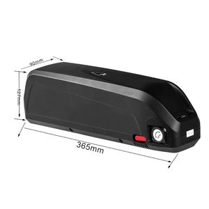 Hailong için Ebike Bataryası 48V 36V 30A BMS Elektrikli Bisiklet Downtube Li-Ion Pil Paketi 1500W 1000W 750W 500W Motor