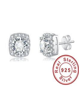 Stud Trendy 925 Sterling Silver Drop Earrings For Women Mossanite Diamond Fashion Wedding Jewelry GiftStud6041830