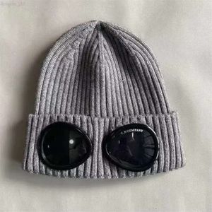 Cp Comapny Hat Hats For Men Women Hat Designer Two Lens Glasses Goggles Beanies Men Knitted Hats Skull Caps Outdoor Women Winter Cp Companies 6753 8153