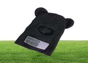 BeanieSkull Caps Multifunktionale Maus-Skimaske, Winter-warme Strickmütze, Sturmhaube, künstliche Wollmützen, Mützen für Erwachsene, Männer und Frauen, 7393580