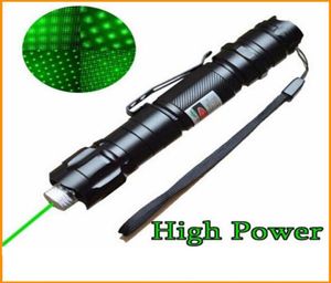 Brandnew 1mw 532nm 8000m de alta potência ponteiro laser verde caneta luz lazer feixe militar lasers verdes caneta epacket 8024128