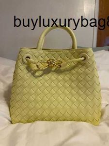 Borsa a mano in vera pelle BK Borsa a tracolla piccola da donna in vera pelle di montone Andiamo giallo