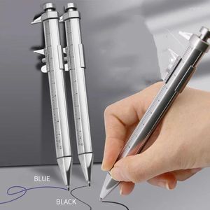 10pcs Creative Vernier Caliper Ballpoint Pen przenośny narzędzie do pomiaru Skala Mierzenia