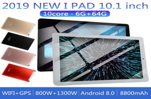 2021 안드로이드 태블릿 PC 3G WCDMA 1280800 101 인치 IPS 디스플레이 MTK6797 20MP 카메라 6G 64G 4000MAH GPS FM WIFI BLUETOOTH7814119