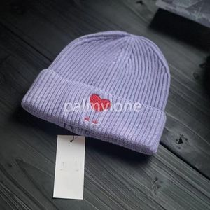 Amis paris gorro designer ami lã malha para senhoras gorro inverno clássico tecido quente chapéus masculinos