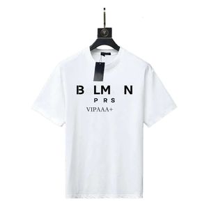 Hochwertige Herren-Designer-Band-T-Shirts, modisch, schwarz, weiß, kurzärmelig, Luxus-Buchstabenmuster, T-Shirt-Größe