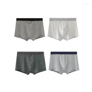 Unterhosen Herrenunterwäsche Boxershorts 4er-Pack Modal ComfortSoft Slip für Männer Feuchtigkeitsableitend Atmungsaktiv Multipack