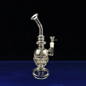 Narghilè nuovo vetro bong ovaio olove tubo di fumo piattano di petrolio dabber glassbubbler fontain perc tubo d'acqua