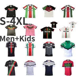 새로운 파키스탄 축구 유니폼 2023 2024 홈 어웨이 3rd Camisetas de Football Shirts 남자 티셔츠 팔레스타인 화이트와 블랙 트랙복 남자 티셔츠 생존