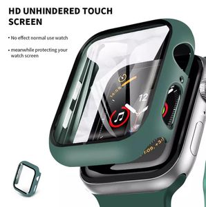 Protective Case for Apple Watch iWatch Series 6 5 4 3 2 1 with Tempered Glass Shockproof Cover6606755