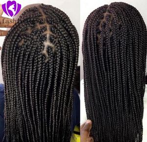 200 -gęstość Pełna czarna pudełko Pergia Peruka Brazylijska Pełna koronkowa peruka z płucnymi perukami Baby Hair Pleted For Black Women3149102