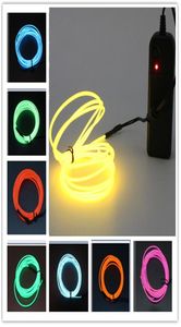 Neon ışık el led neon tel arabanın altında esnek yumuşak tüp ışıkları LED şerit tabela anime body kadınları ipi RGB luces7733586