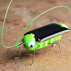 Toys Solar Toys Education Solar Powered Grasshopper Robot Obligatorisk Gadget Gift Inga batterier för barn Gadget High Tech