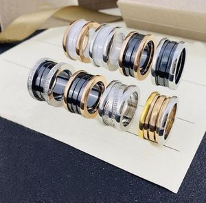 Design Band Rings Men Ladies Couple Rings Charity Spring Ceramic Ring Classic Luxury Designer Jewelry5785383