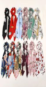 Scrunchies Hair Accessories Horsetail Streamers Sweet Versatile Floral Ropes Fashion Temperament Various Styles Pick Simple Hair C6015130