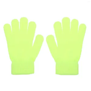 Guanti ciclistici 4 coppie mano invernale fluorescente per moto per bici versatile calda aldult