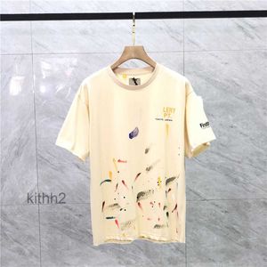 TEES GALERESE MĘŻCZYZN T-shirty Depts Mens Polos Women Designer T-shirts Galeria bawełny Tops Man S zwykła koszula luksusowe ubrania ubrania AZ0Q N31X E1cx KW2M