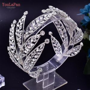 YouLaPan HP501 Accessori per capelli da sposa Fascia con strass per gioielli da sposa Testa Copricapo da sposa Spettacolo Diadema Copricapo 240102