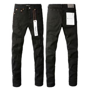 Jeans viola Pantaloni denim Jeans uomo Designer Jean Pantaloni neri Pantaloni di alta qualità dal design dritto Designer retrò Pantaloni da jogging 01 376