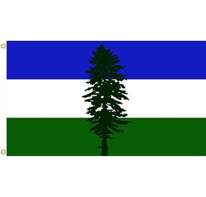 Tani Cascadia Flag Fly Decoration 3x5 stóp Baner 90x150cm Festival Party Prezent 100d Poliester wydrukowany 42223792