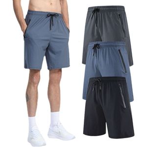 Lu Lu Mens Shorts Tech Designers Shorts Tech Fleece Fleece Classic Beach Pantsスポーツランニングスピードドライパンツ通気性ショーツ9色