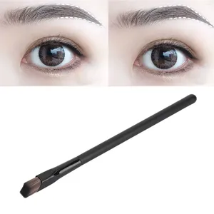 Pincéis de maquiagem 6 PCS Sobrancelha Multifuncional Eye Concealer Brush Square Angled Brow Kit