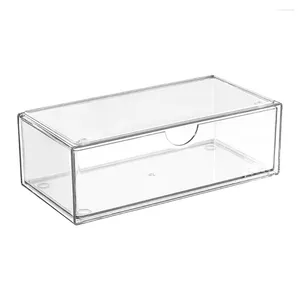 Dekorativa plattor LAWER STORAGE BOX Solglasögon Displayhållare Fodral Clear Jewelry for the Pet Organizer Travel Boxes